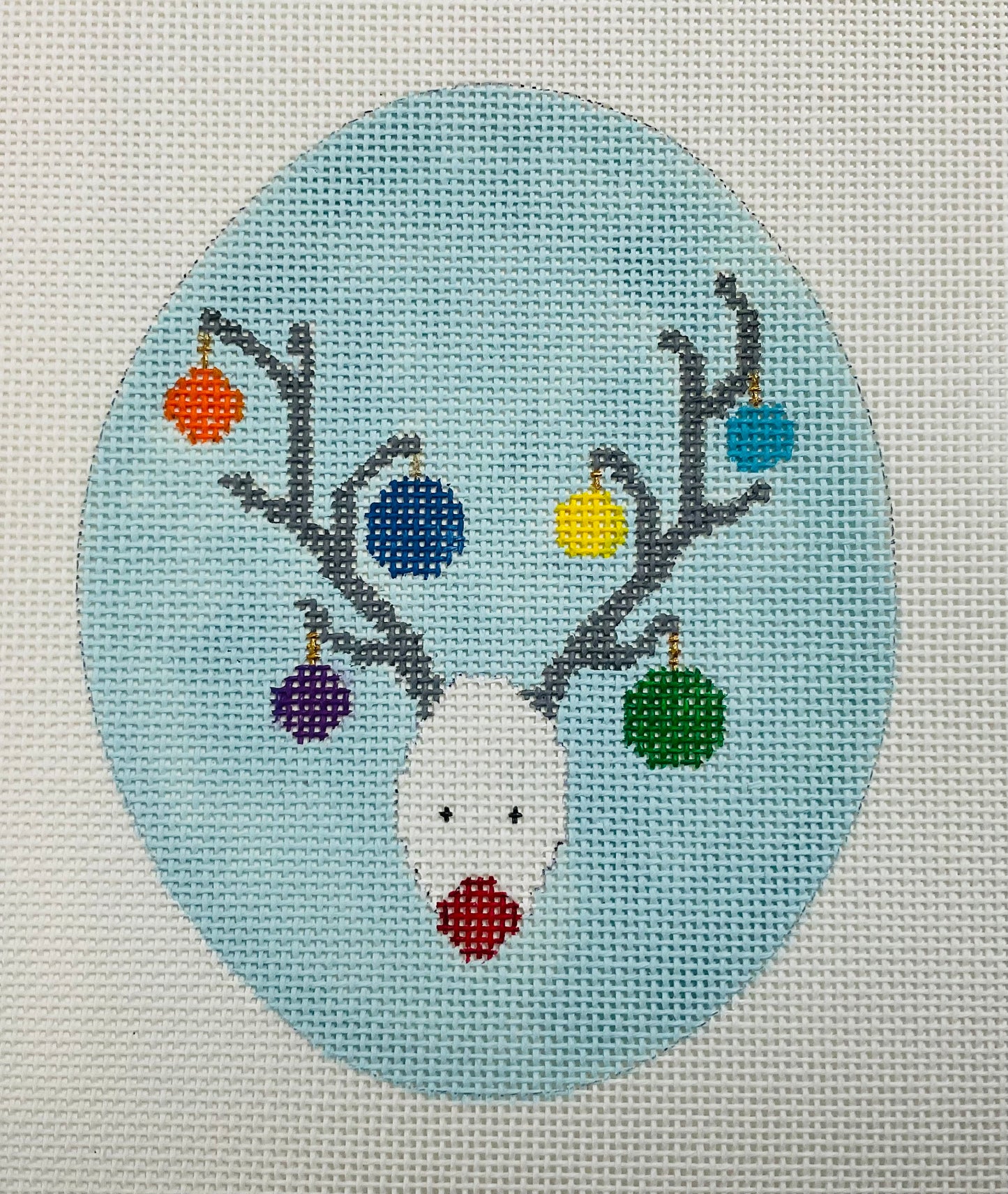 Reindeer Face Vertical