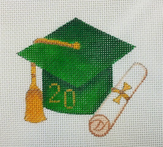 Graduation Cap Green