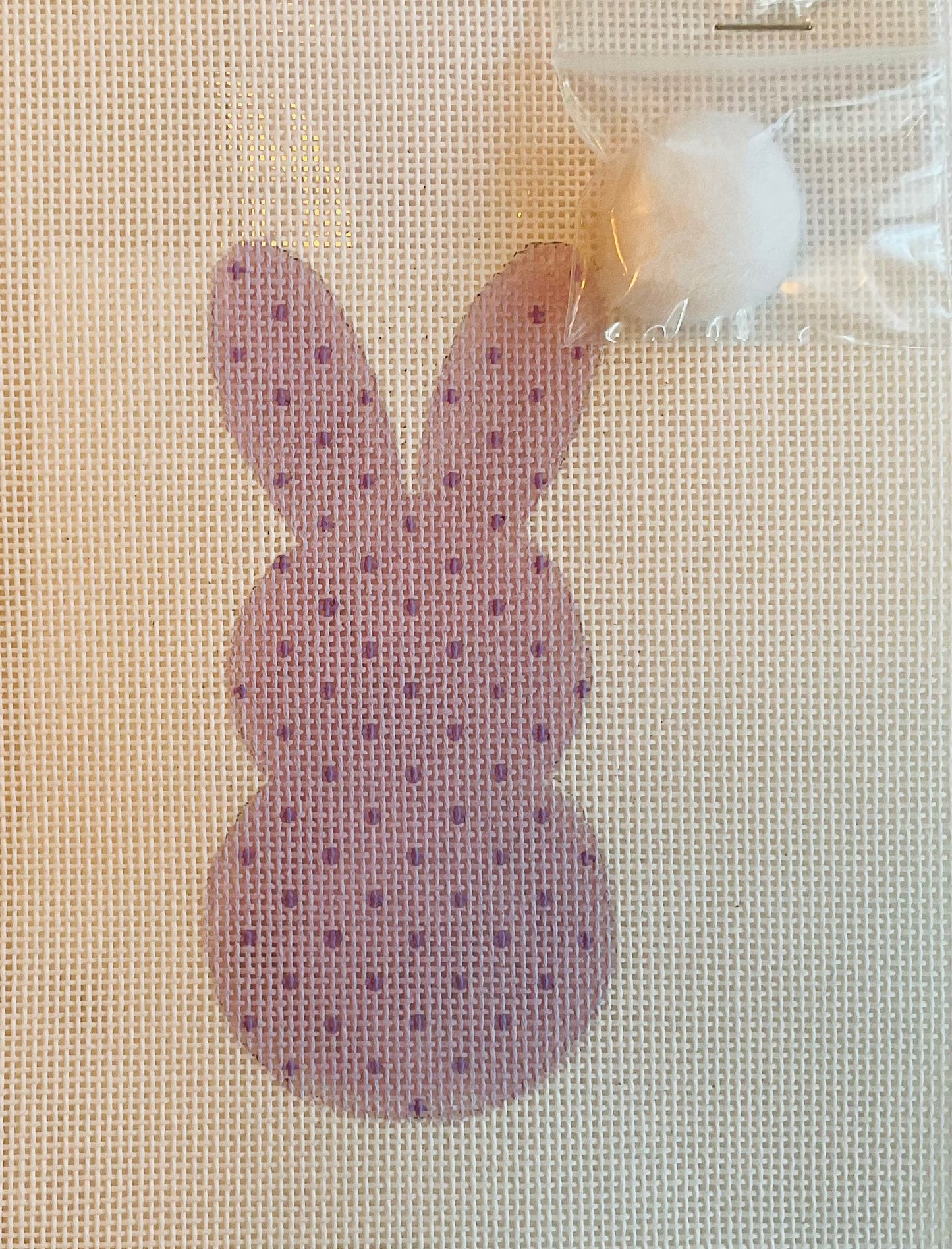 Bunny Tails Lavender with Stitch Guide