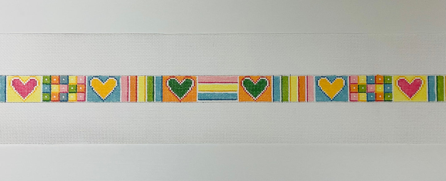 Kid’s Belt Pastel Hearts and Patches