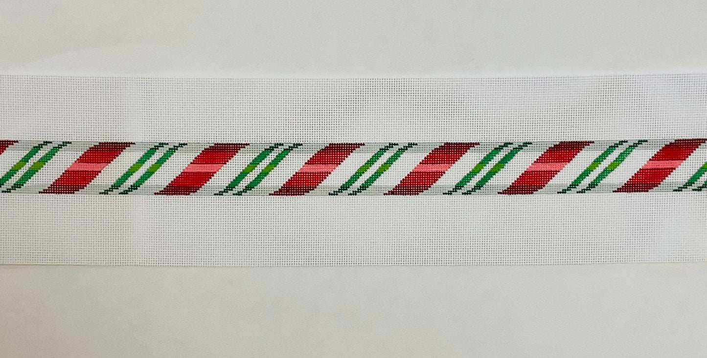 Belt Red and Green Candy Cane