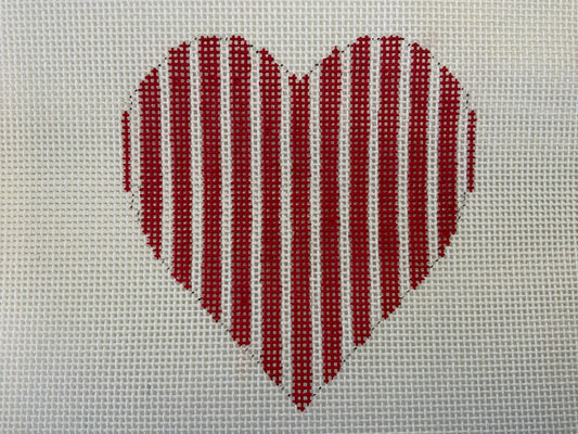 Heart Red Stripes