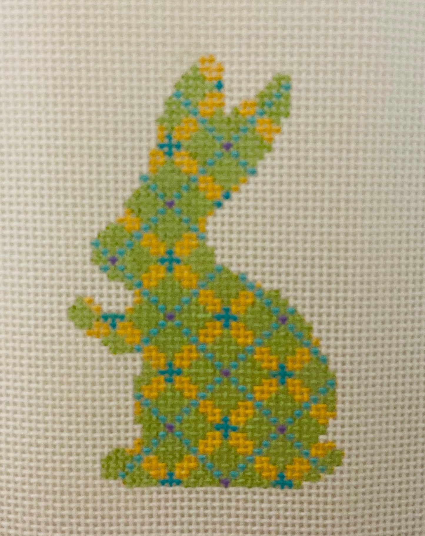 Bunny Argyle Green/Yellow