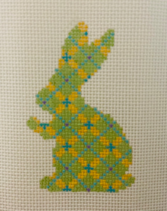 Bunny, Argyle Green/Yellow