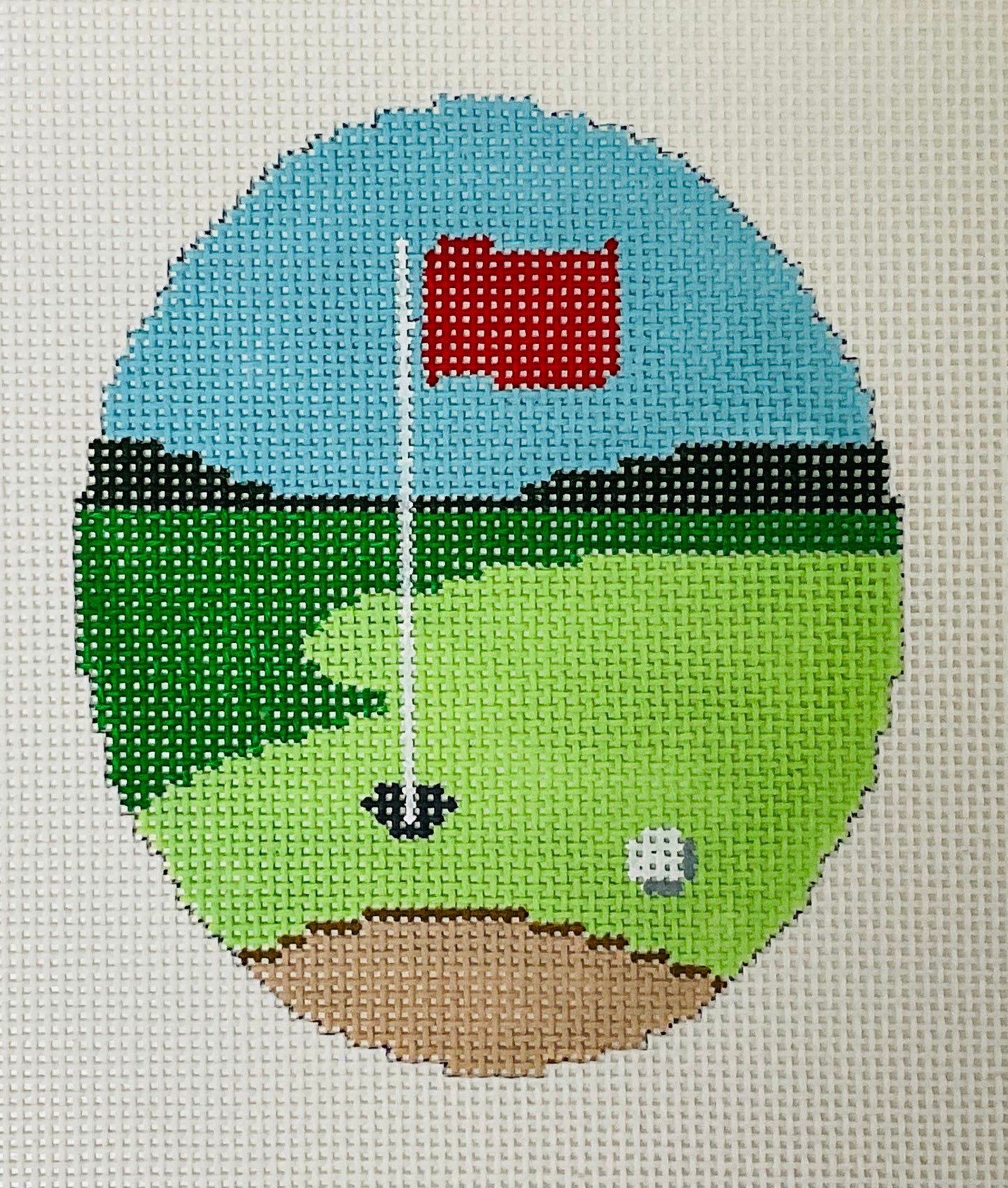 Golf Hole Ornament