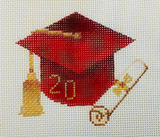 Graduation Cap Red