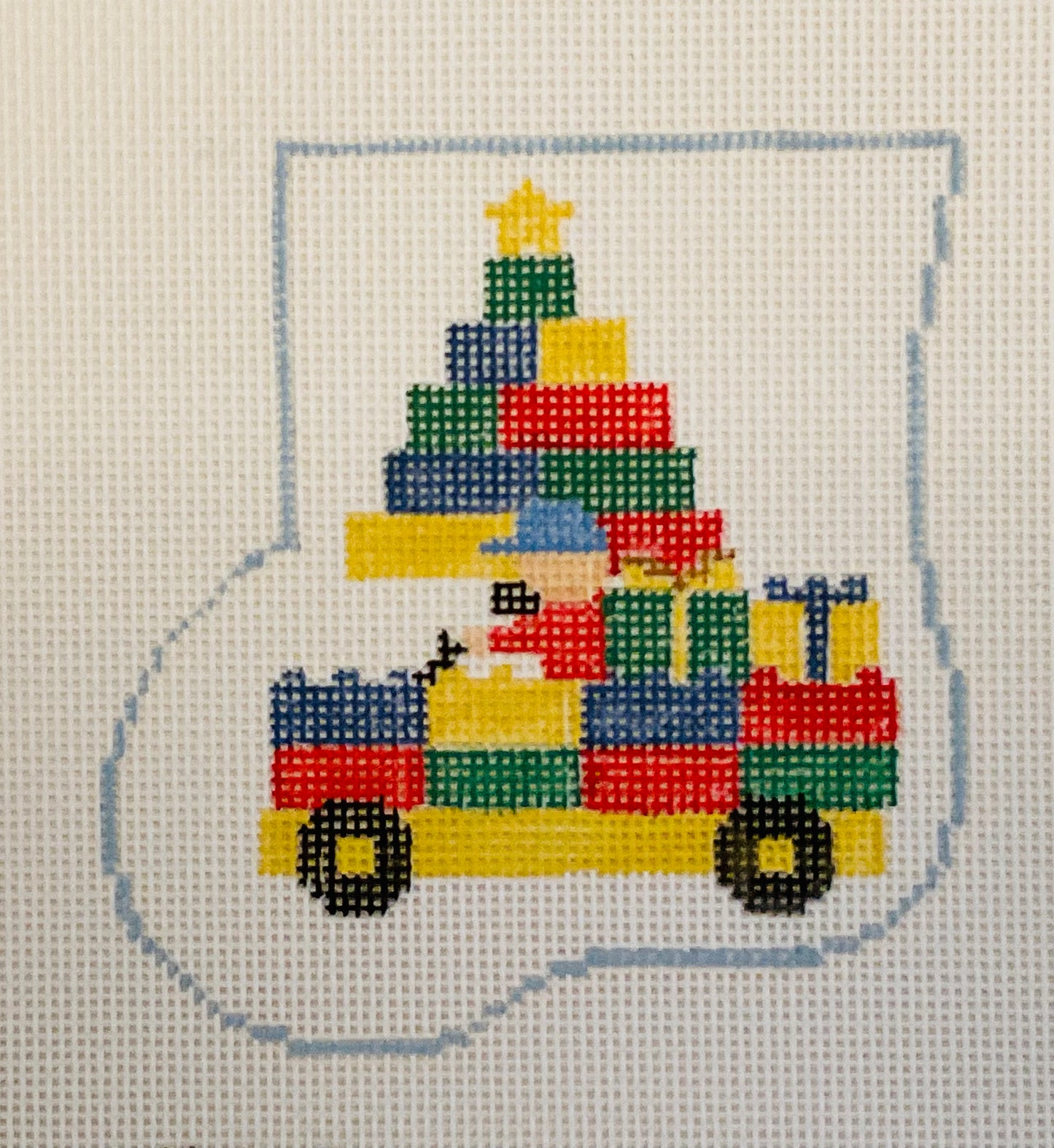 Lego Christmas Truck Mini Sock