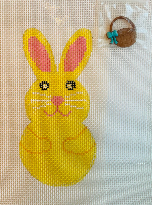 Bunny Smiles Yellow with Stitch Guide