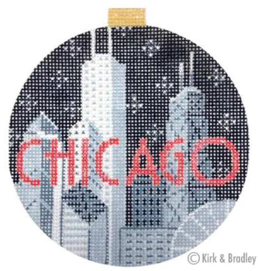 Round Chicago Bauble