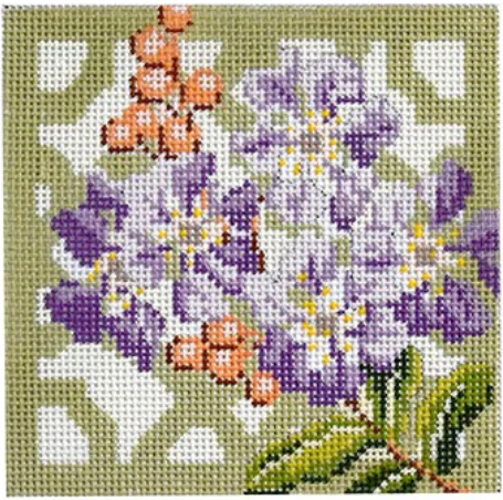 Crepe Myrtle Trellis Coaster