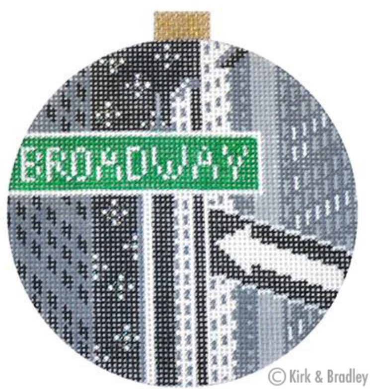 NYC Broadway City Bauble