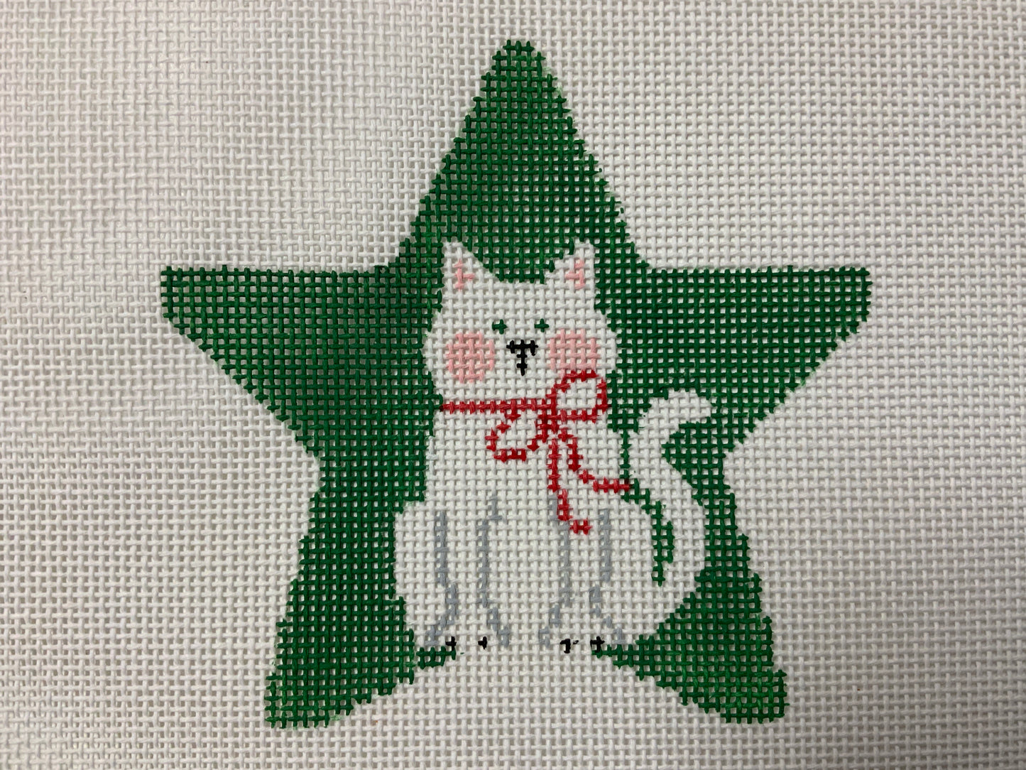 White Cat Star with Fish