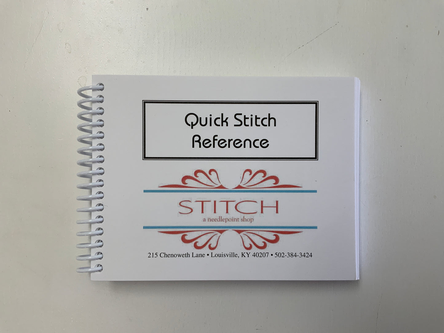Quick STITCH Reference Guide