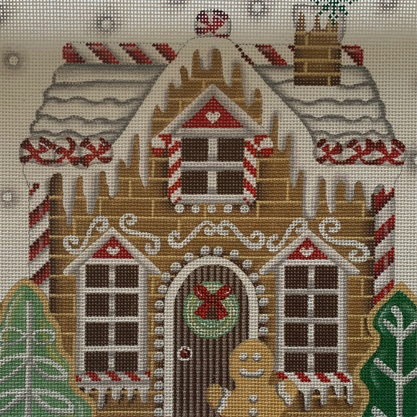 Gingerbread House (1) [2021A] Needlecraft Canvas