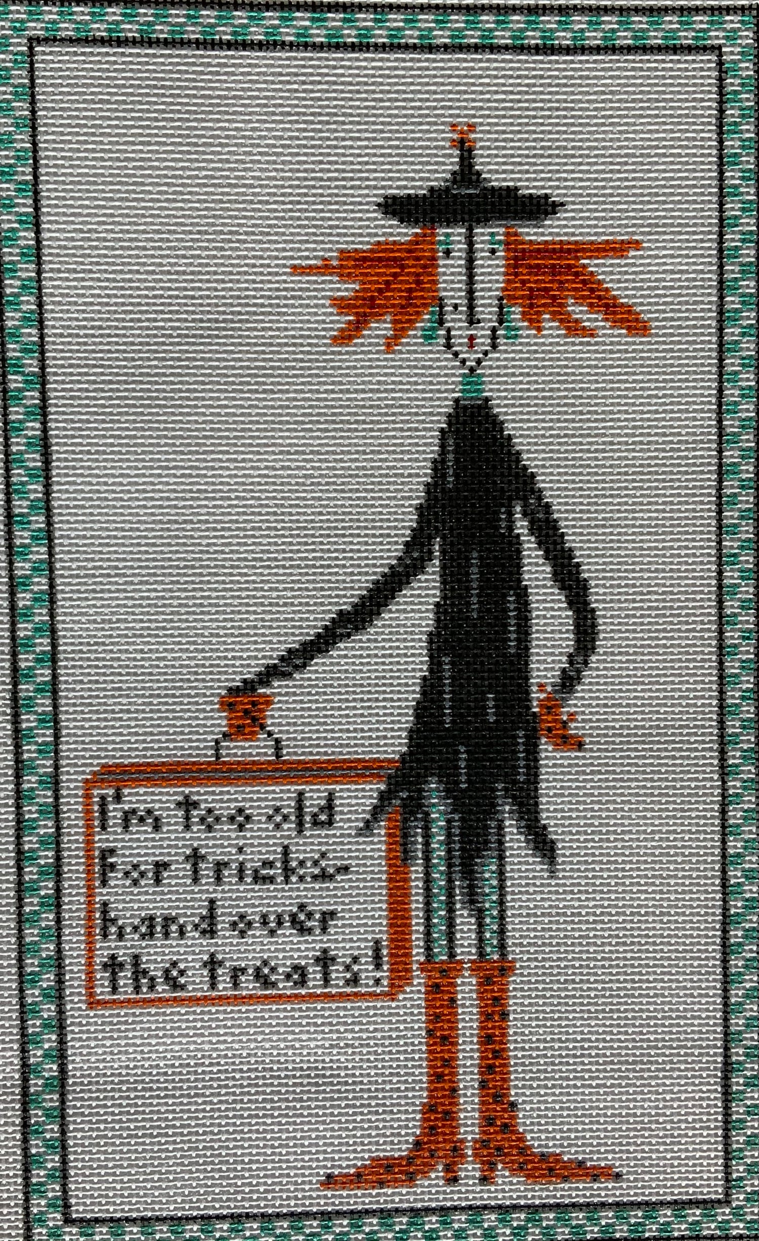 Too Old For Tricks Needlecraft Canvas