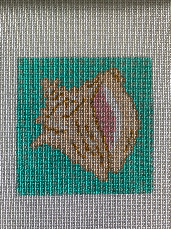 Insert Conch Shell Needlecraft Canvas