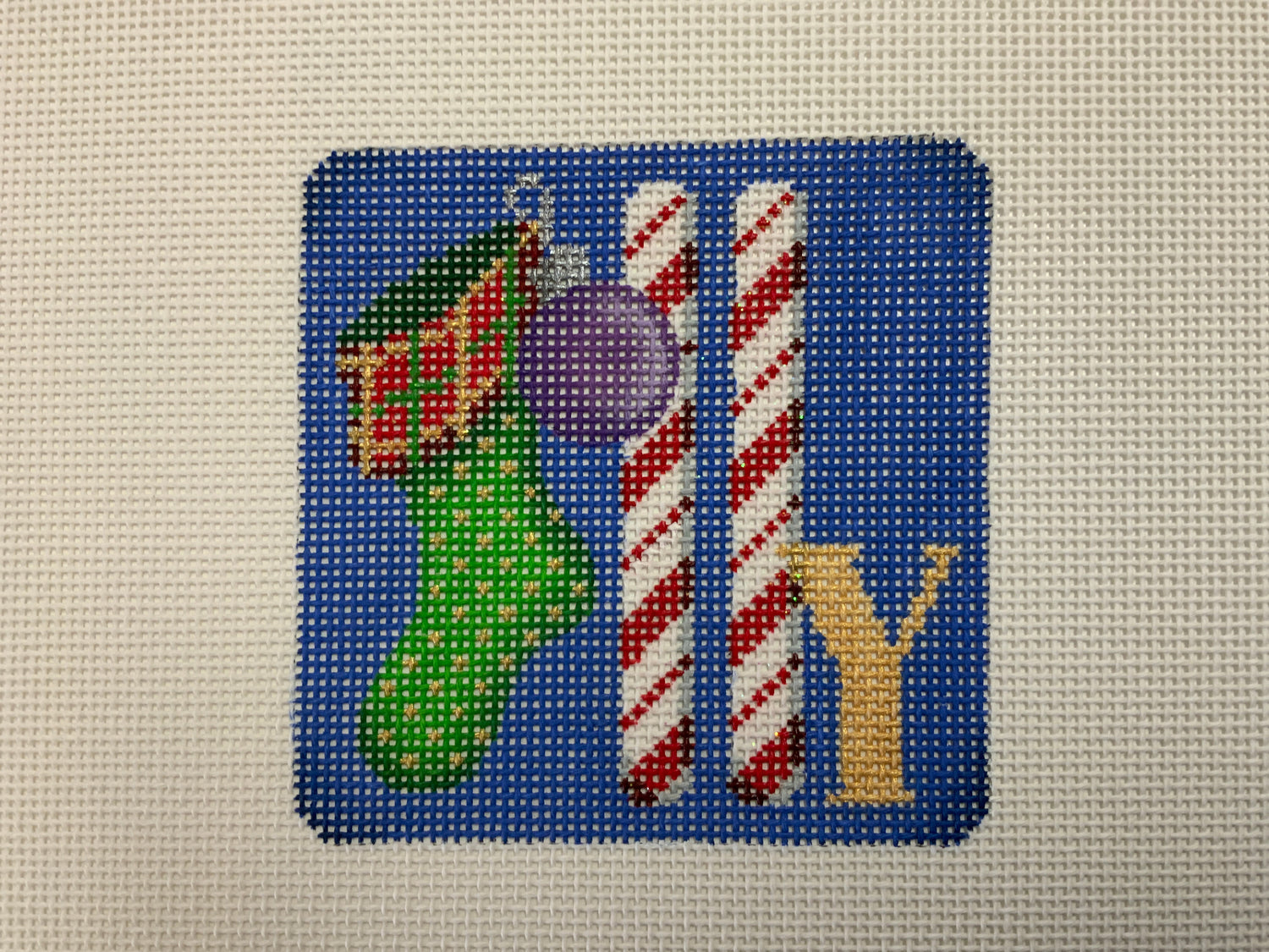 Jolly Ornament Needlecraft Canvas