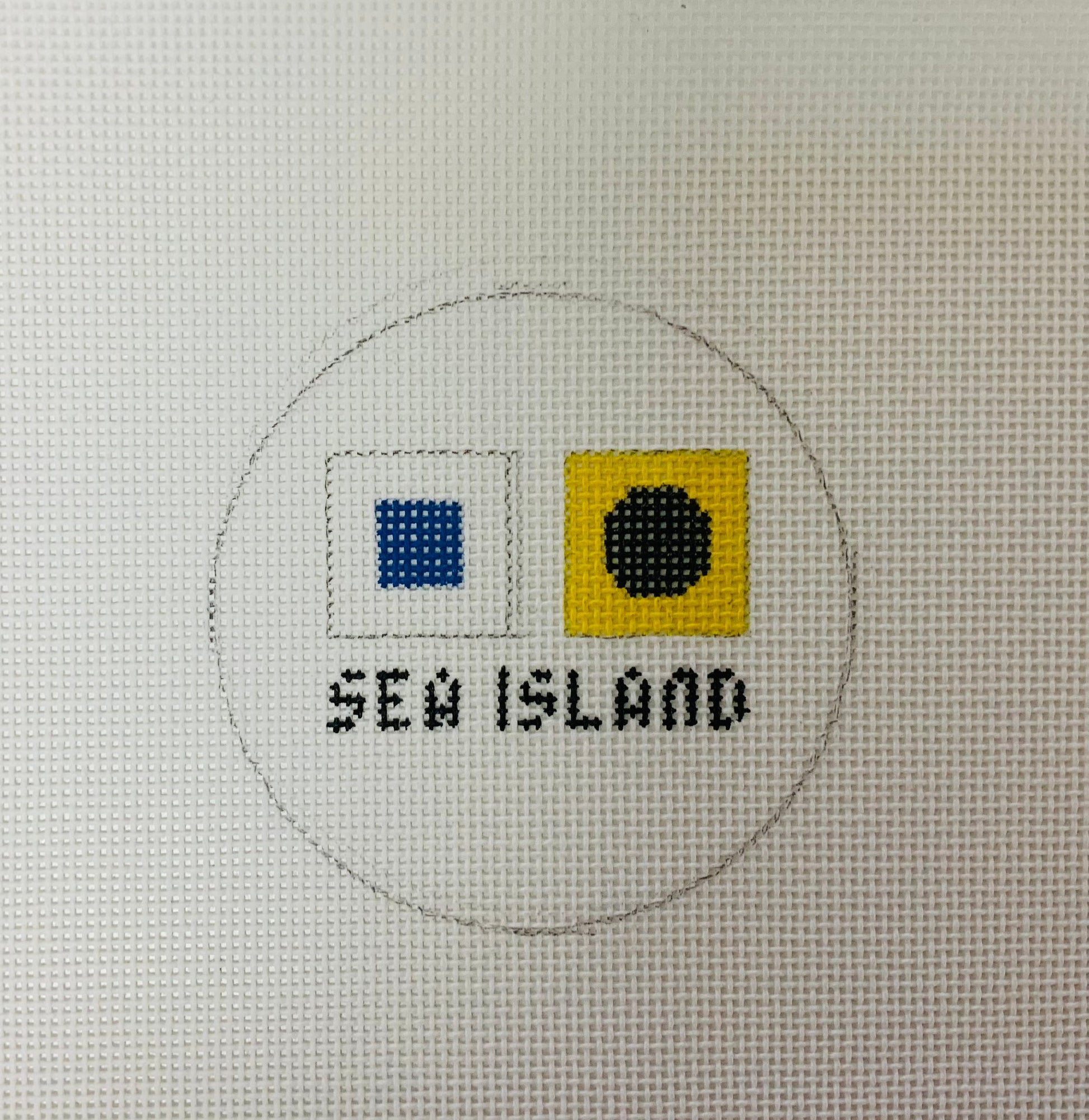 Sea Island Ornament Needlecraft Canvas