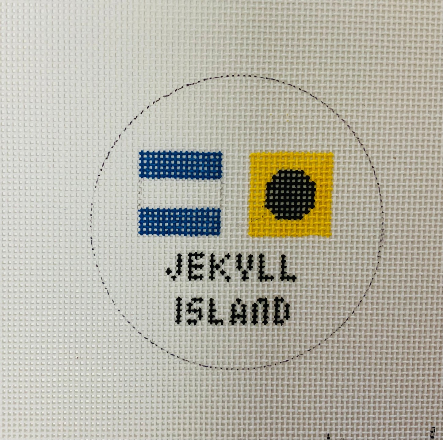 Jekyll Island Ornament Needlecraft Canvas