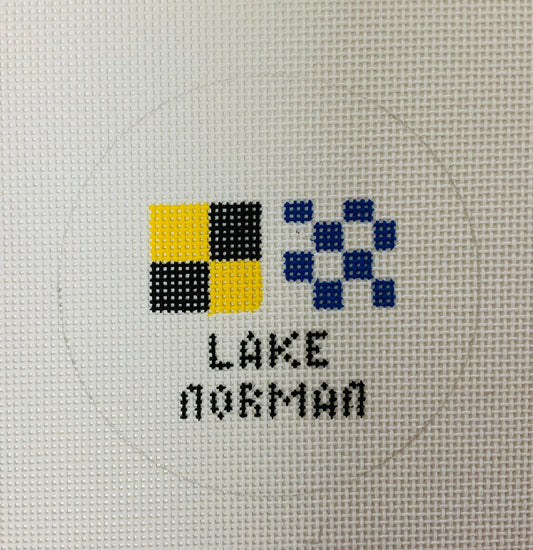 Lake Norman Ornament Needlecraft Canvas