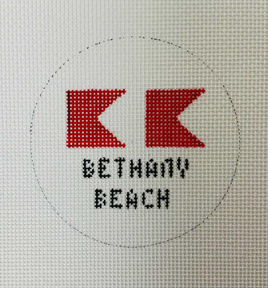 Bethany Beach Ornament Needlecraft Canvas