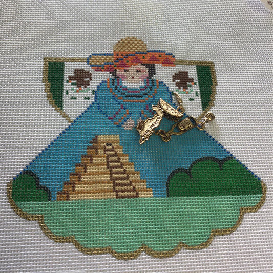 Angel Mexico Needlecraft Canvas