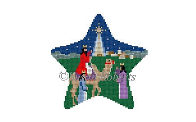 Star, Three Kings Needlecraft Canvas