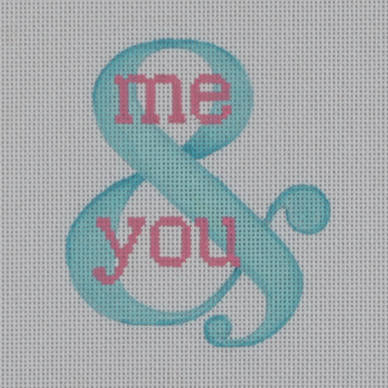You and Me, Large Needlecraft Canvas