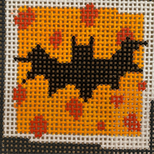 Bat Small Needlecraft Canvas