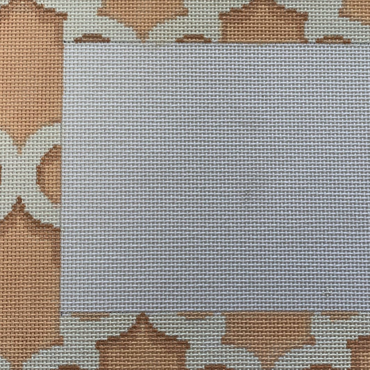 Picture Frame Khaki/Cream Needlecraft Canvas