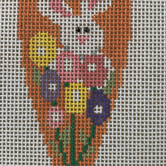 Bunny Carrot Needlecraft Canvas