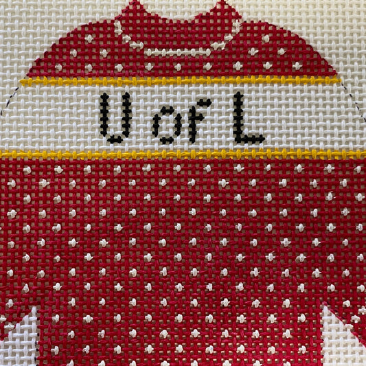 UofL Pullover Sweater Needlecraft Canvas