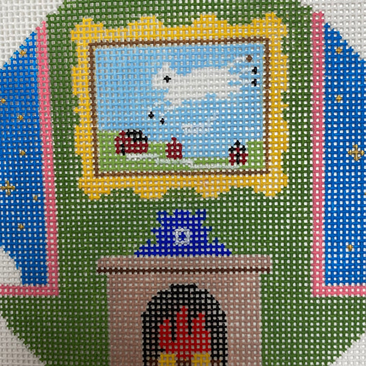 Good Night Moon Cow Jumping Needlecraft Canvas